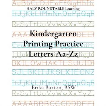 Kindergarten Printing Practice Letters Aa-Zz