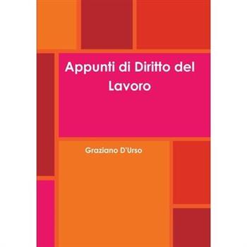 Appunti di Diritto del Lavoro