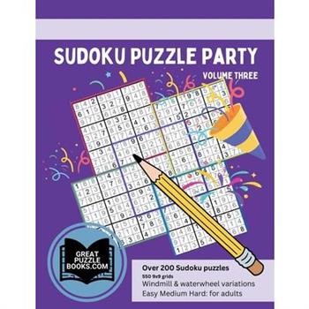 Sudoku Puzzle Party Volume Three