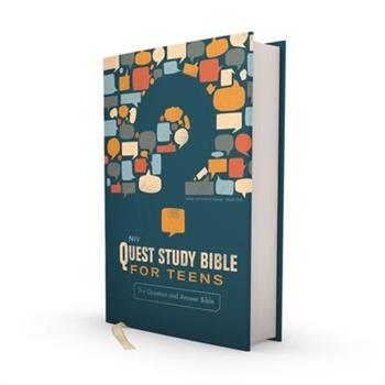 Niv, Quest Study Bible for Teens, Hardcover, Navy, Comfort Print