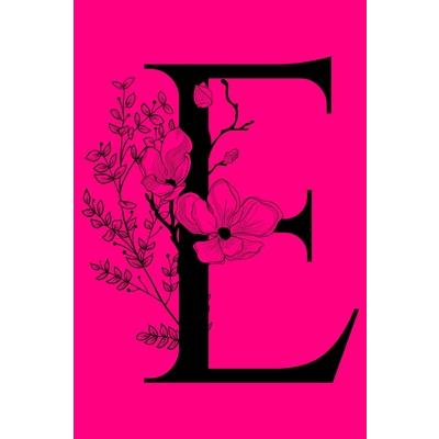 EMonogram Initial Letter Notebook