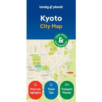 Lonely Planet Kyoto City Map