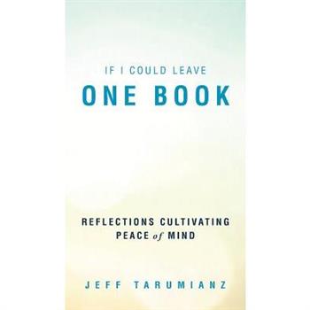 If I Could Leave One Book