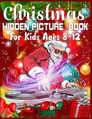 Christmas Hidden Picture Book For Kids Ages 8-12