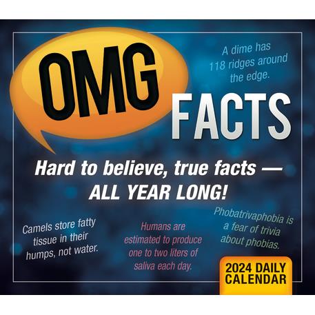 Omg Facts: Hard to Believe, True Facts -- All Year Long!