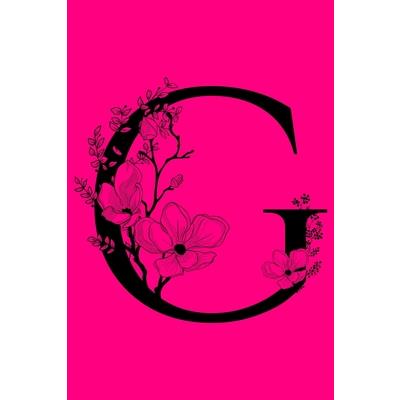 GMonogram Initial Letter Notebook