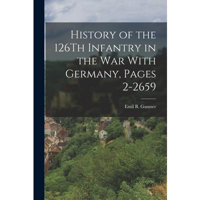 History of the 126Th Infantry in the War With Germany, Pages 2-2659