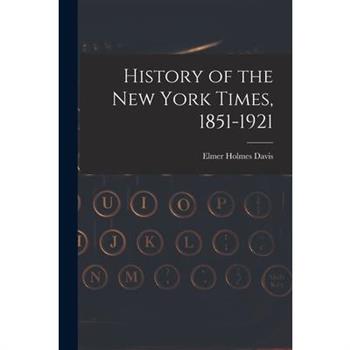 History of the New York Times, 1851-1921