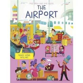 Fold Open and Look Inside the Airport