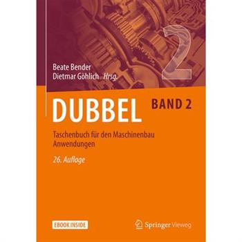 Dubbel Taschenbuch F羹r Den Maschinenbau Anwendungen