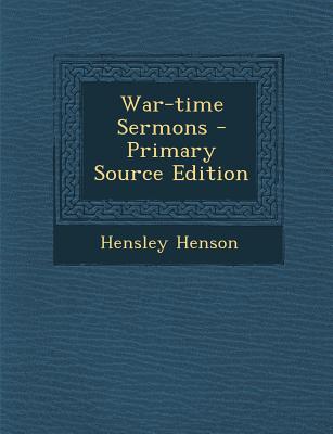 War-Time Sermons