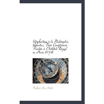 Introduction La Philosophie V Danta; Trois Conf Rences Faintes L'Institut Royal En Mars 1894