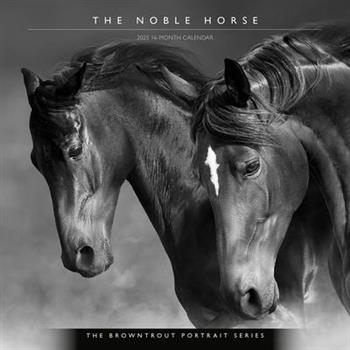 The Browntrout Portrait Series: The Noble Horse 2025 12 X 24 Inch Monthly Square Wall Calendar Plastic-Free The Browntrout Portrait Series: The Noble Horse 2025 12 X 24 Inch Monthly Square Wall Calendar Plastic-Free
