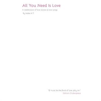 All You Need Is Love - A Collection Of Short Stories (Vol.1)