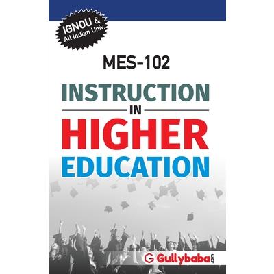 Mes-102 Instruction in Higher Education