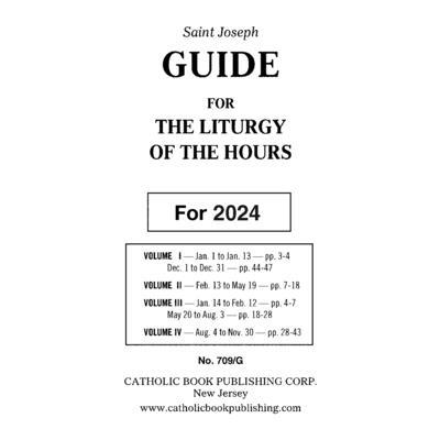Liturgy of the Hours Guide 2024 Large Type