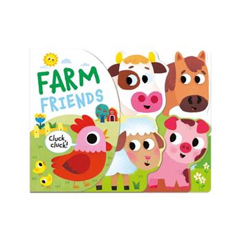Farm Friends: Shaped Board Book
