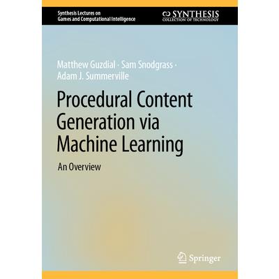 Procedural Content Generation Via Machine Learning