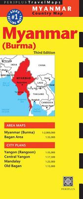 Periplus Myanmar Travel Map