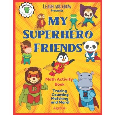 My Superhero Friends Math Activity Book