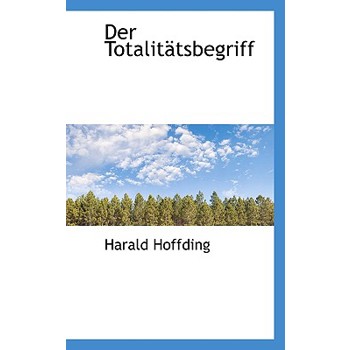 Der Totalitatsbegriff