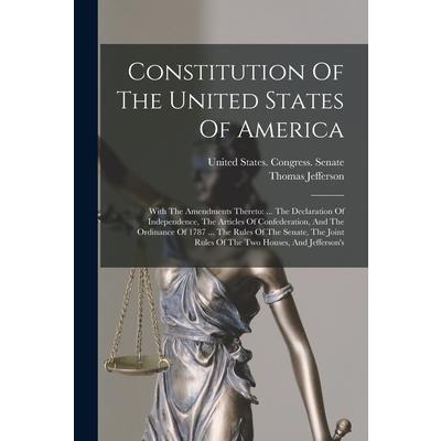 Constitution Of The United States Of America