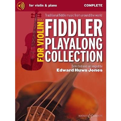Fiddler Playalong Collection - Volume 1: Traditional Fiddle Music from Around the World for Violin (2 Violins), Piano, Guitar Ad Libitum Book/Audio Onlinenline