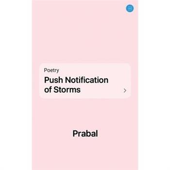 Push Notification of Storms