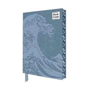 Katsushika Hokusai: The Great Wave Artisan Art Blank Notebook (Flame Tree Journals)