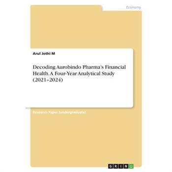 Decoding Aurobindo Pharma's Financial Health. A Four-Year Analytical Study (2021-2024)