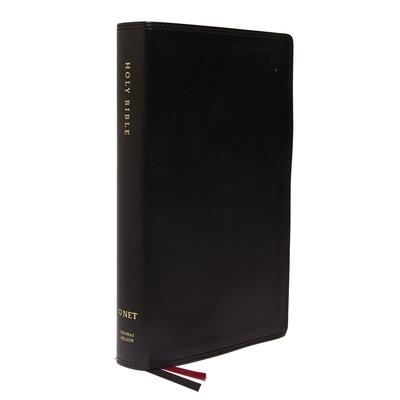 Net Bible Single-Column Reference Leathersoft Black Comfort PrintHoly Bible
