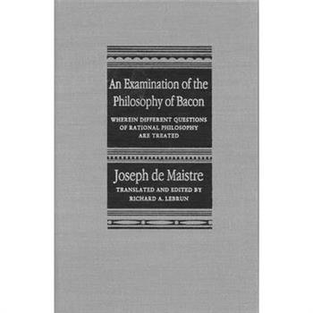 An Examination of the Philosophy of Bacon