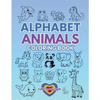 Alphabet Animals Coloring Book