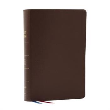 Net Bible, Full Notes Edition (Net, Brown Genuine Leather, Comfort Print, Thumb Indexed)