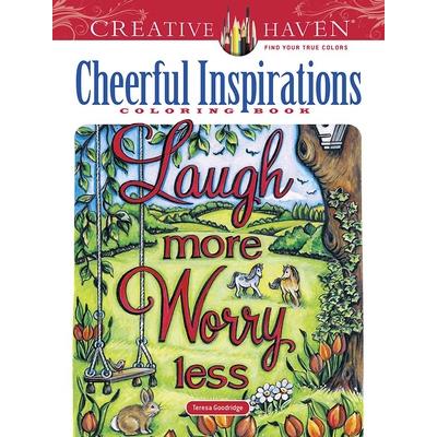 Creative Haven Cheerful Inspirations Coloring Book