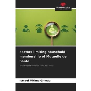 Factors limiting household membership of Mutuelle de Sant矇