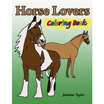 Horse Lovers Coloring Book