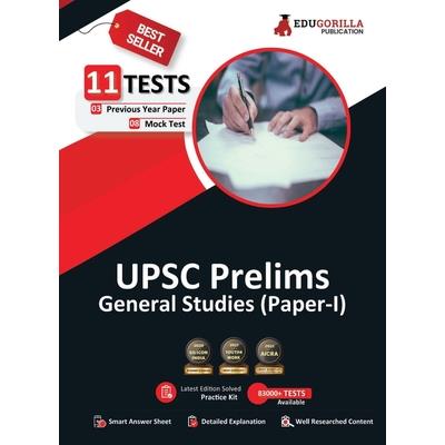 UPSC Prelims General Studies (Paper 1) Book 2023 (English Edition) - 8 Mock Tests and 3 Previous Year Papers (1300 Solved Objective Questions) with Free Access to Online Tests