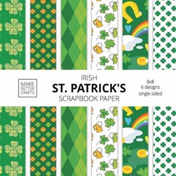 Irish St. Patrick’s Scrapbook Paper