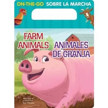 On-The-Go Farm Animals Bilingual Spanish