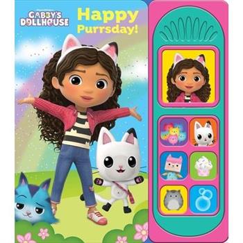 DreamWorks Gabby’s Dollhouse: Happy Purrsday! Sound Book