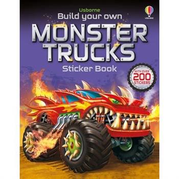 Build Your Own Monster Trucks Sticker Book