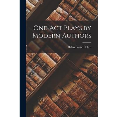 One-act Plays by Modern Authors