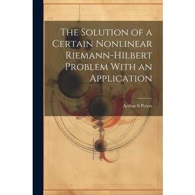 The Solution of a Certain Nonlinear Riemann-Hilbert Problem With an Application