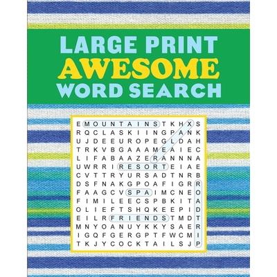 Large Print Awesome Word Search