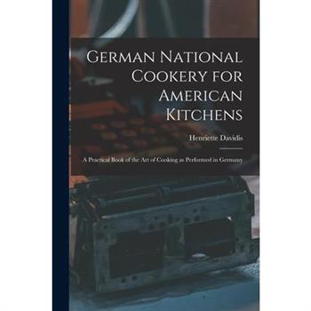German National Cookery for American Kitchens