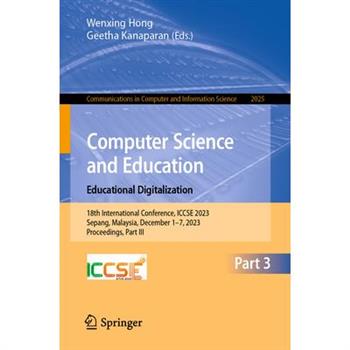 Computer Science and Education. Educational Digitalization
