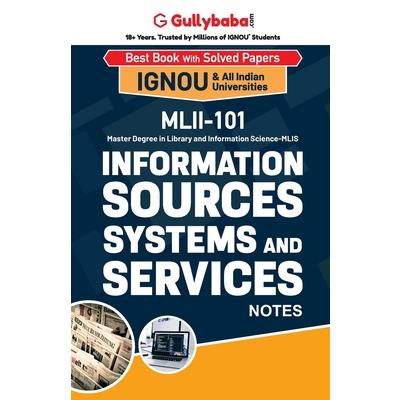 MLII-101 Information Sources, Systems and Services