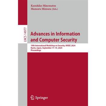Advances in Information and Computer Security
