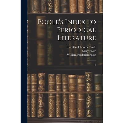Poole’s Index to Periodical Literature